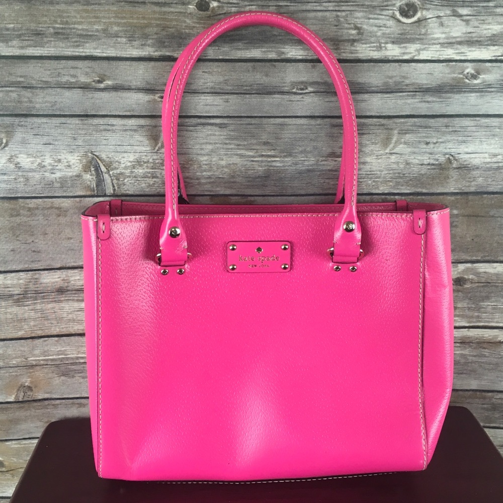 Kate Spade Pink Satchel Bag
